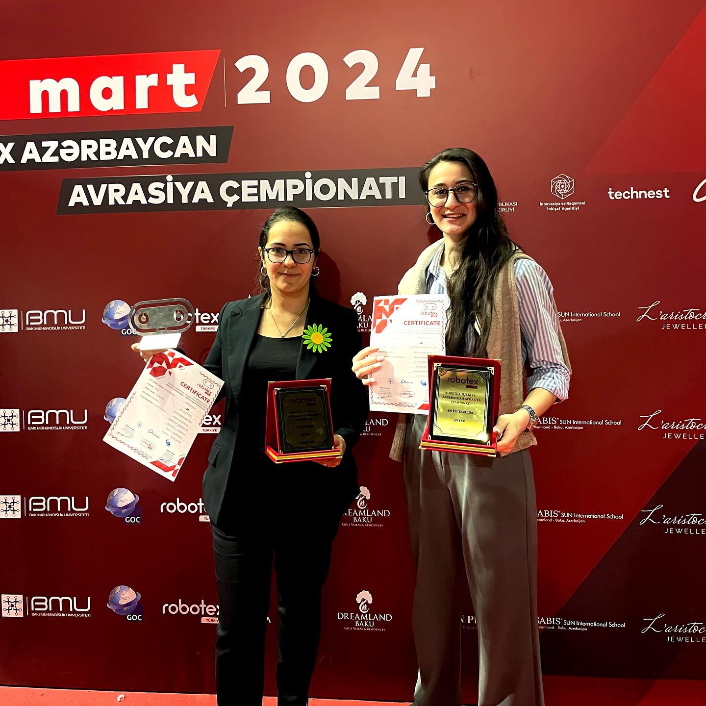 2-3 mart Bakıda keçirilən Robotex Azərbaycan Avrasiya çempionatında komandalarımız uğurlu qalibiyyət qazandı!