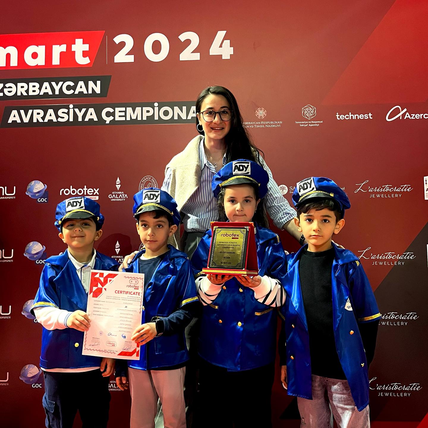 2-3 mart Bakıda keçirilən Robotex Azərbaycan Avrasiya çempionatında komandalarımız uğurlu qalibiyyət qazandı!