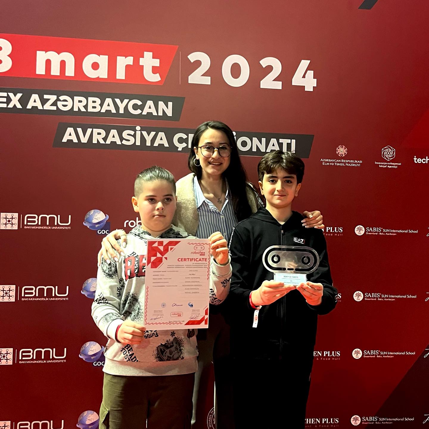 2-3 mart Bakıda keçirilən Robotex Azərbaycan Avrasiya çempionatında komandalarımız uğurlu qalibiyyət qazandı!