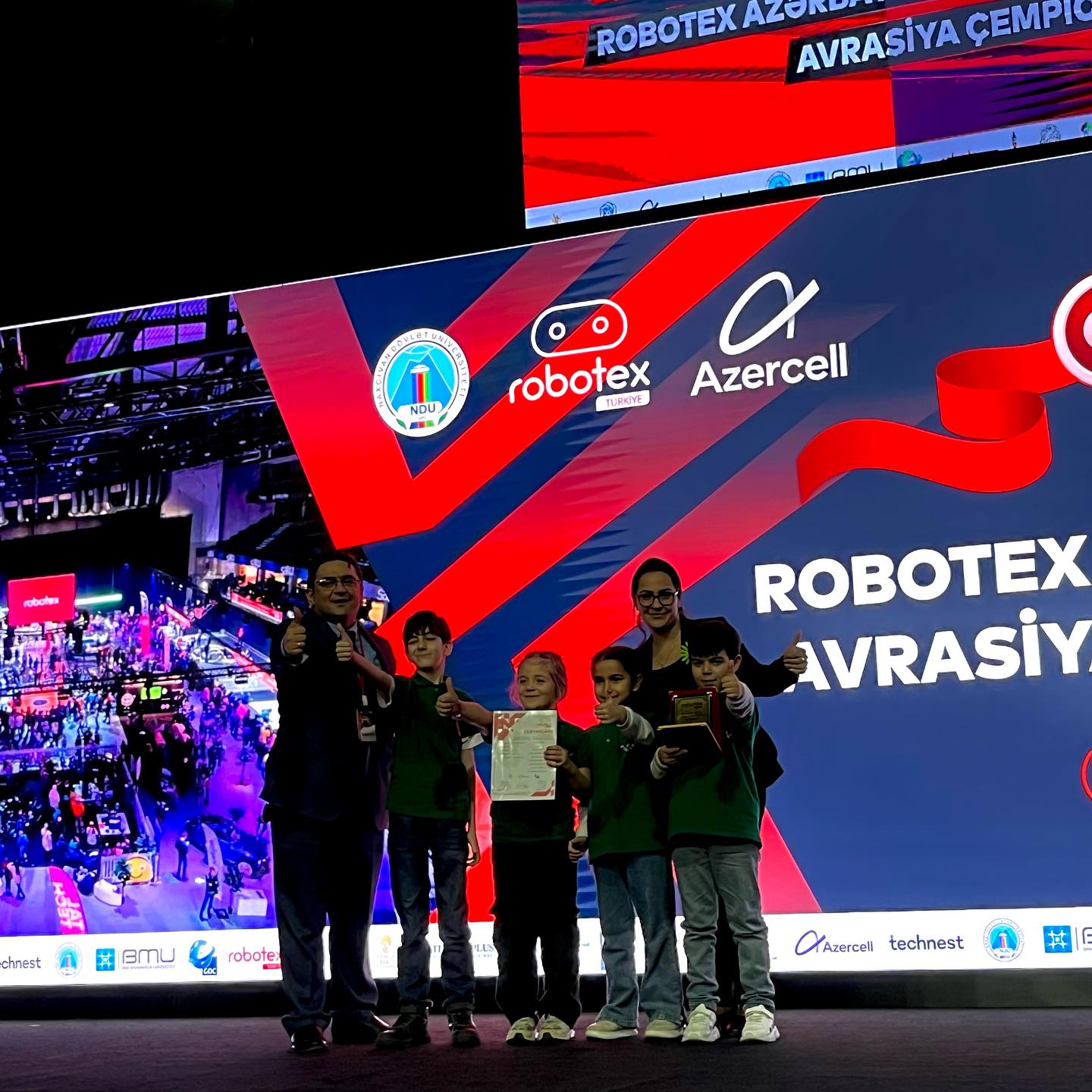 2-3 mart Bakıda keçirilən Robotex Azərbaycan Avrasiya çempionatında komandalarımız uğurlu qalibiyyət qazandı!