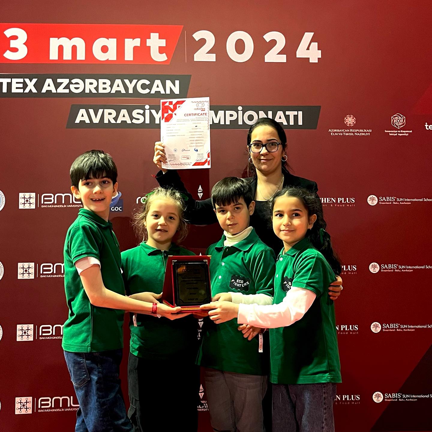 2-3 mart Bakıda keçirilən Robotex Azərbaycan Avrasiya çempionatında komandalarımız uğurlu qalibiyyət qazandı!